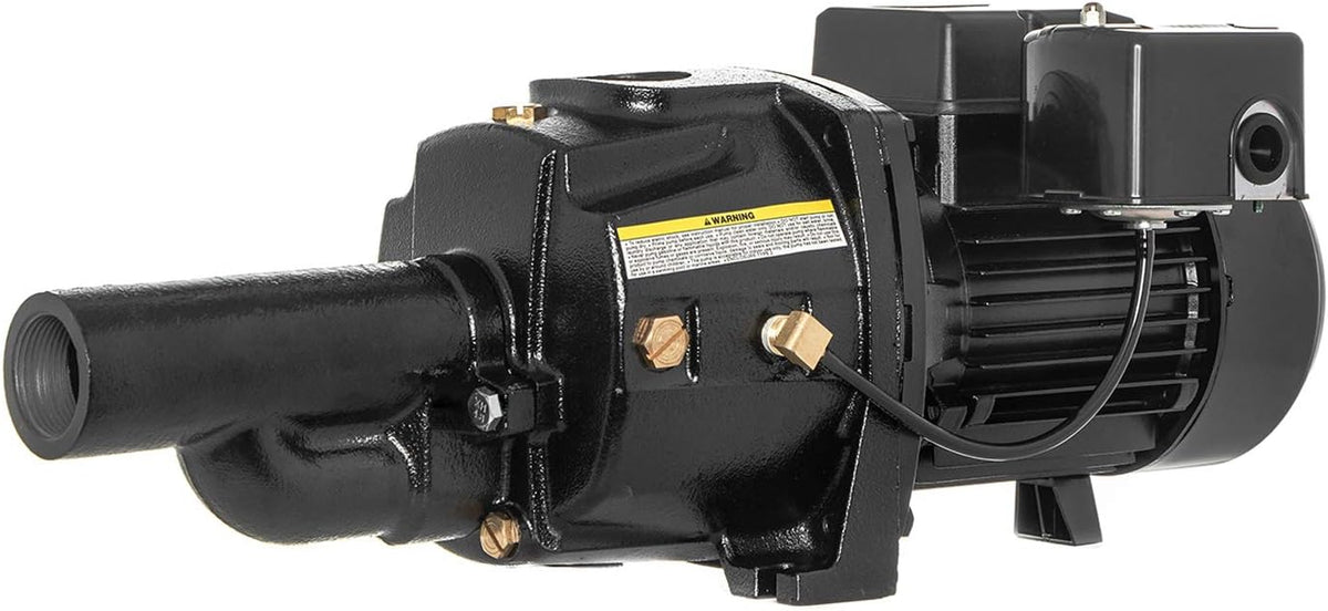 1/2 HP Cast Iron Convertible Jet Well Pump with Ejector Kit X3067