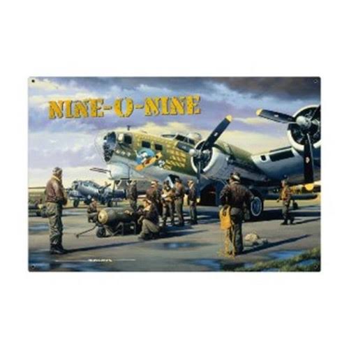 Nine O Nine Aviation Metal Sign U74654