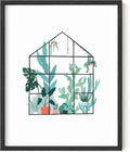 Green Succulent Botanical Wall Art 16x20 Q838724