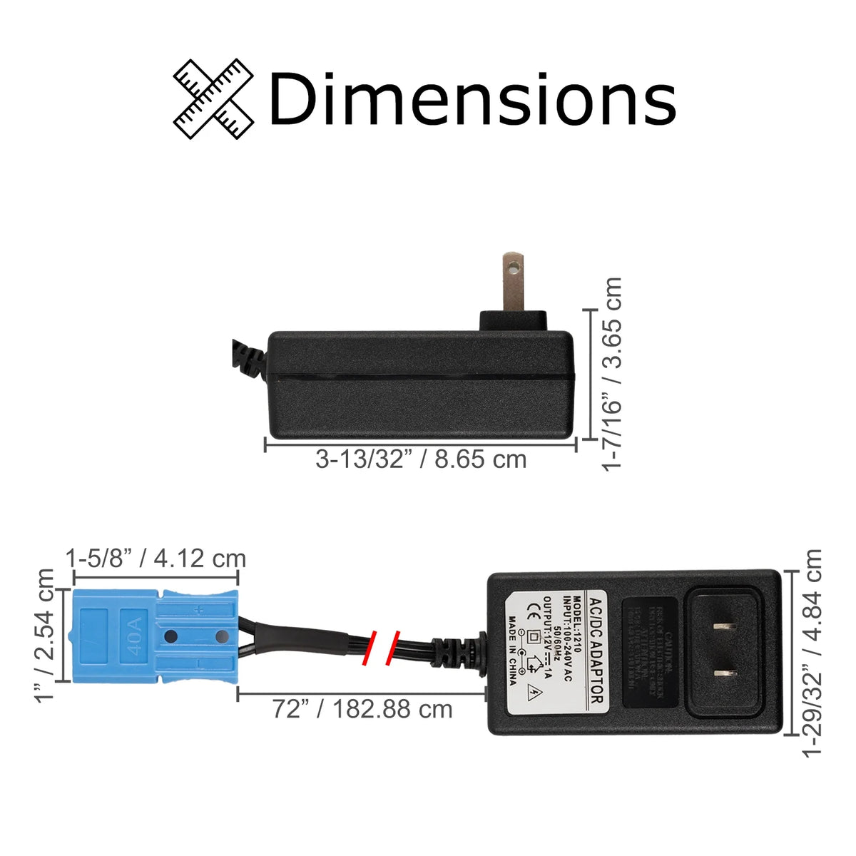 12 Volt 1.0 Amp Battery Charger V678997