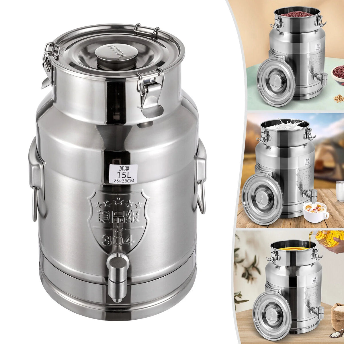 Insulated Thermal Hot and Cold Beverage Dispenser Z964
