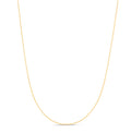 14K Yellow Gold 18in 0.6mm Diamond-Cut Wheat Chain N10094