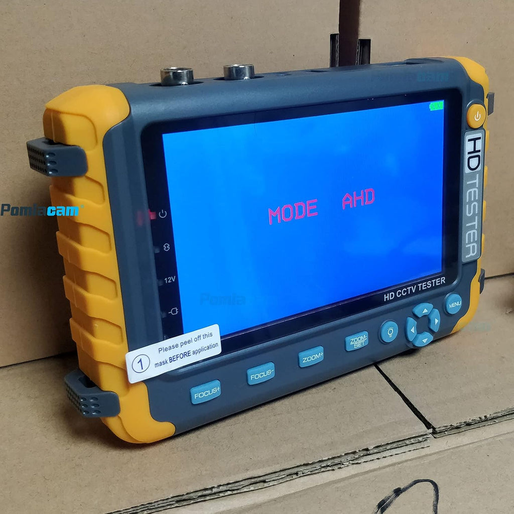 5 Inch 8MP AHD CCTV Monitor Camera Tester F324