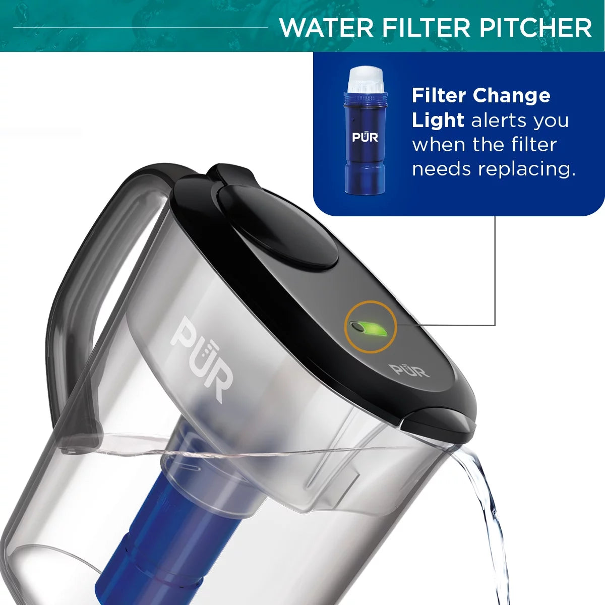 11-Cup Water Pitcher Filtration System U9939
