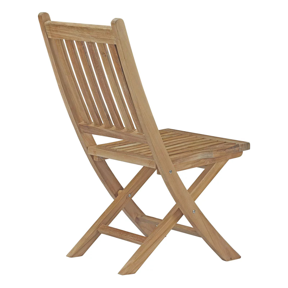 Natural Teak Folding Chair Y604848