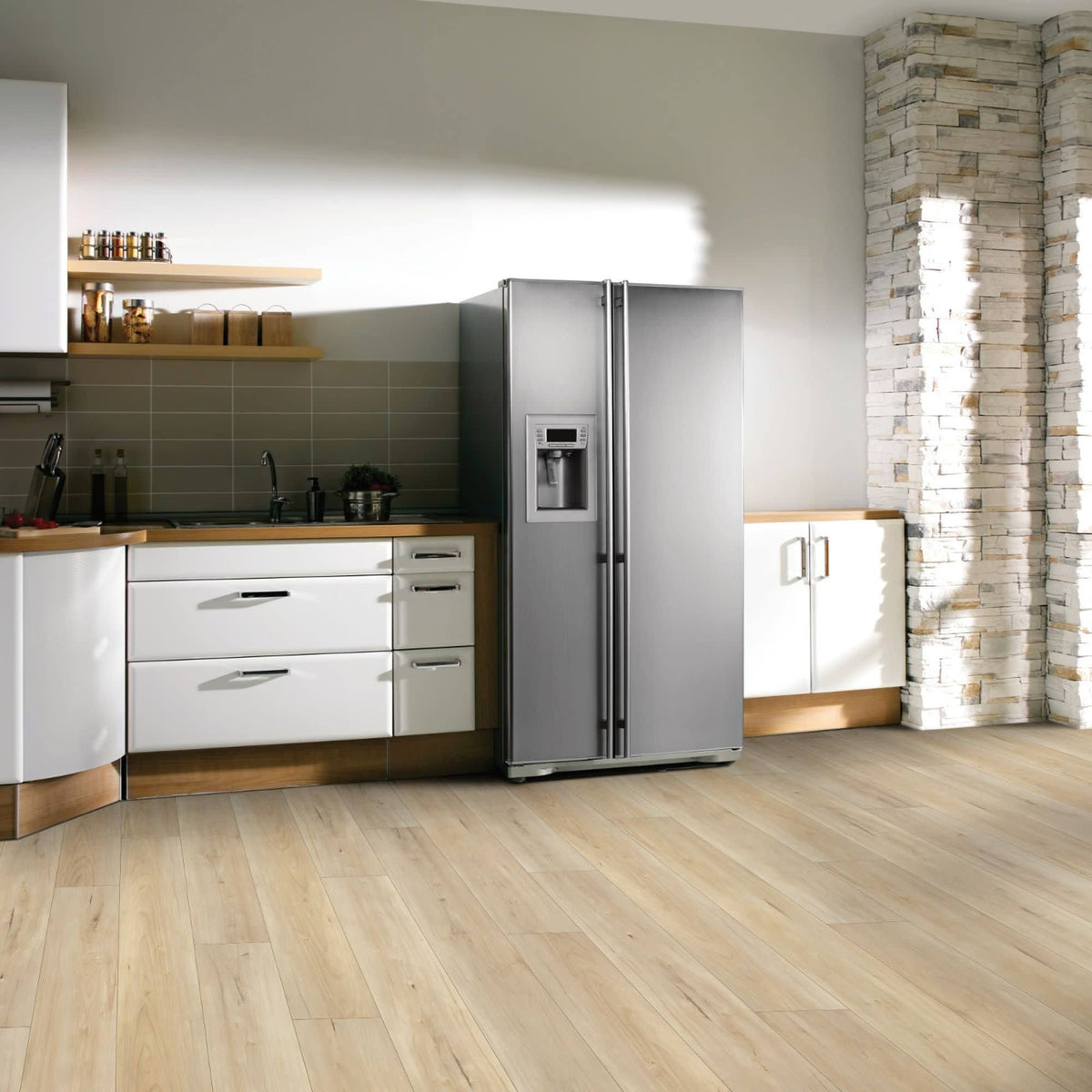 Capetown Maple Wide Embossed Flooring X1995