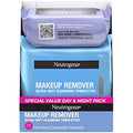 Day & Night Makeup Remover Face Cleansing Towelettes, 3 Packs of 25 ct D772950