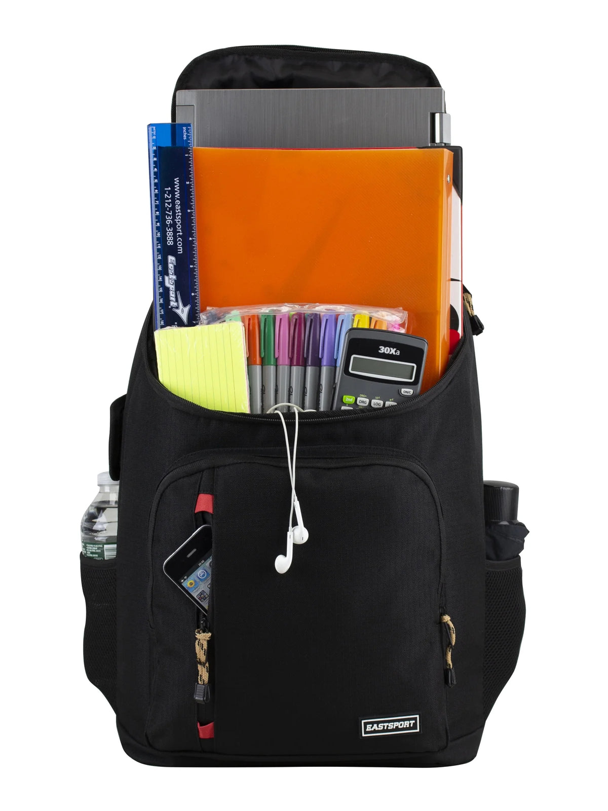 Black Top Loader Backpack B719