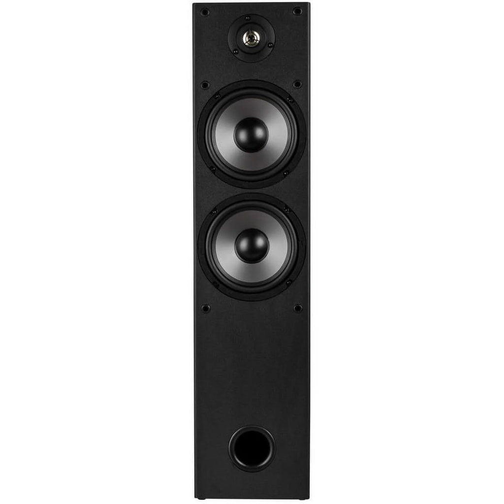 2-Way Tower Speaker Pair with Dual Woofers and Dome Tweeter V27174