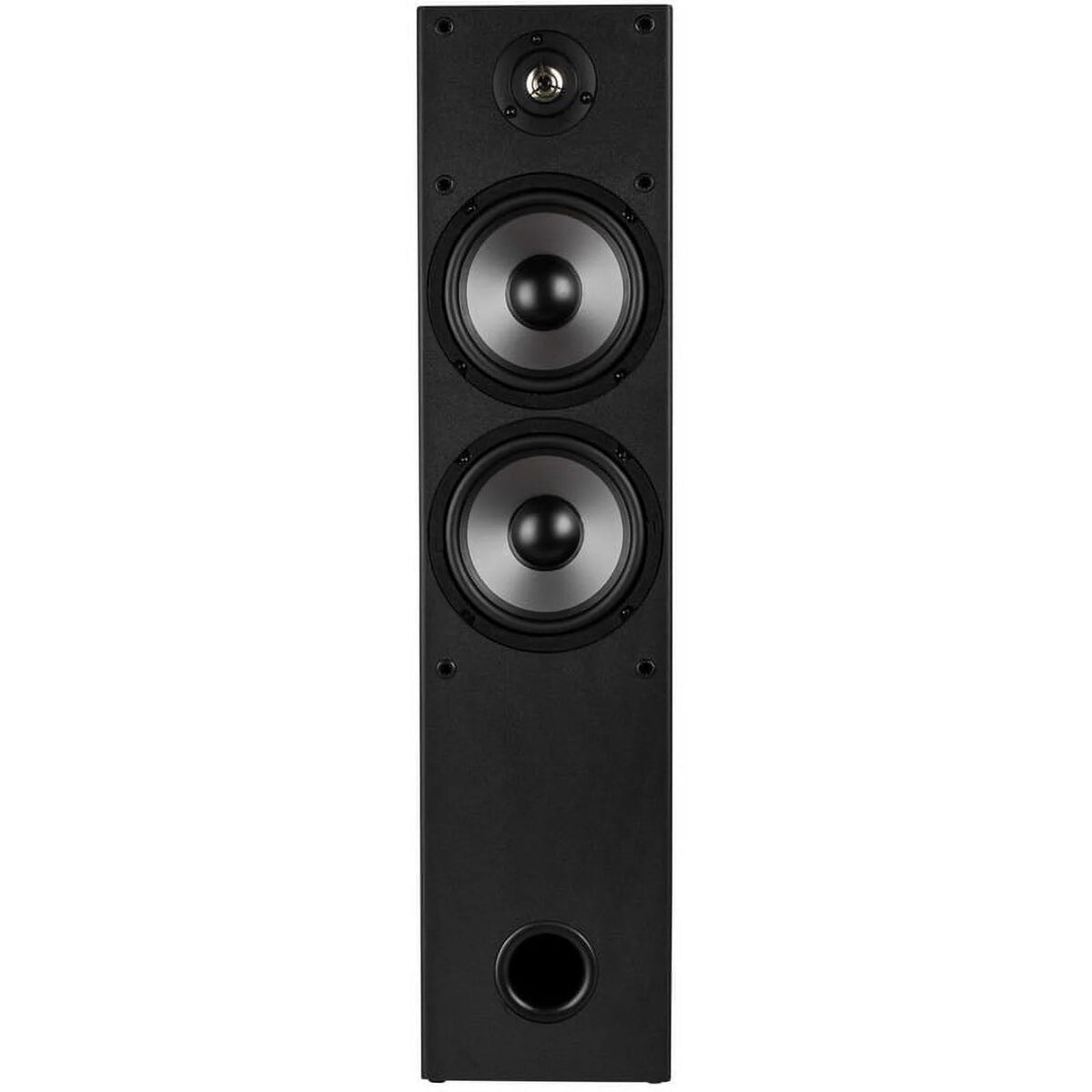2-Way Tower Speaker Pair with Dual Woofers and Dome Tweeter V27174