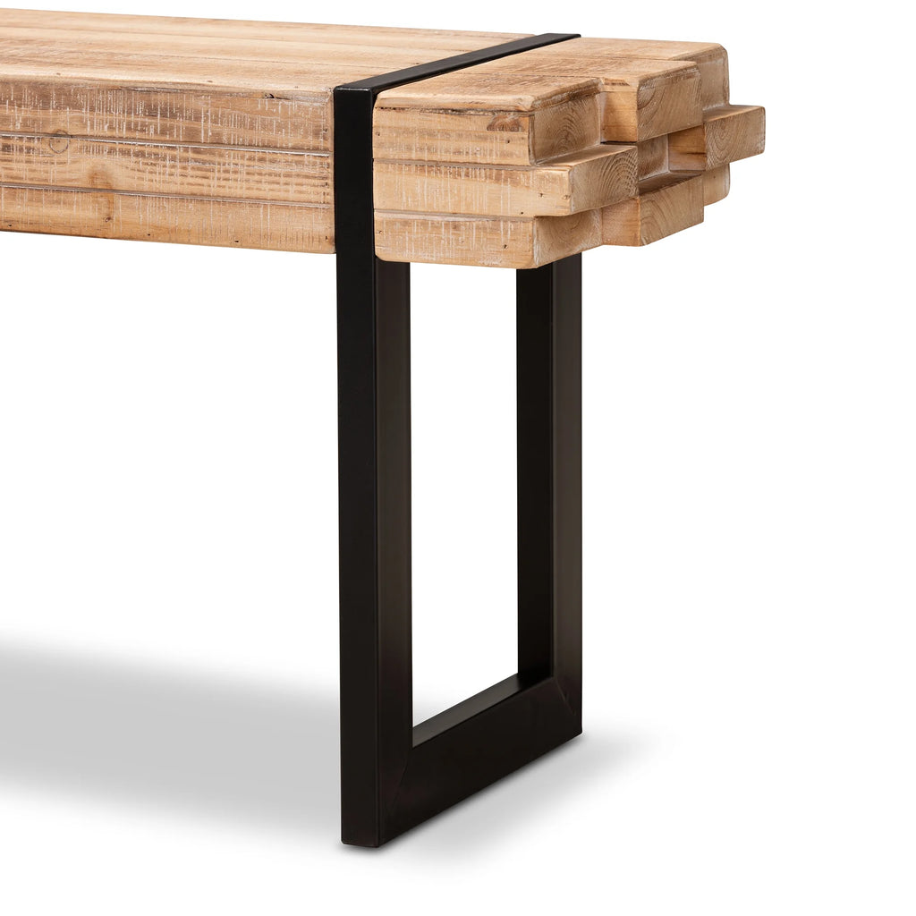 Natural Brown Bench A655