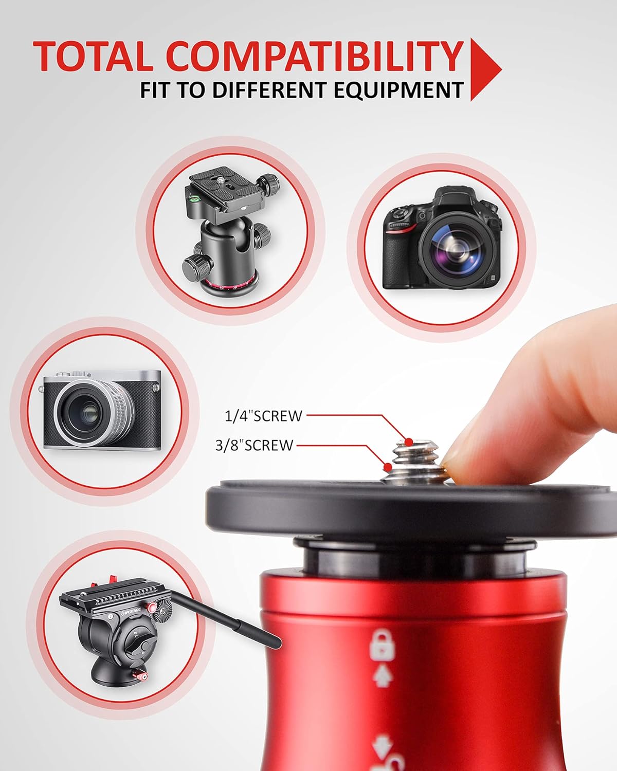 Carbon Fiber Camera Monopod M6756