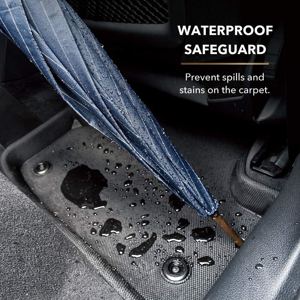 All-Weather Floor Mats Custom Fit Car Floor Liners Black Q827