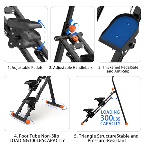 Folding Vertical Climber Stair Stepper D380