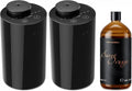Black Waterless Diffuser 2PCS + 100mL Sweet Orange Oil W645024