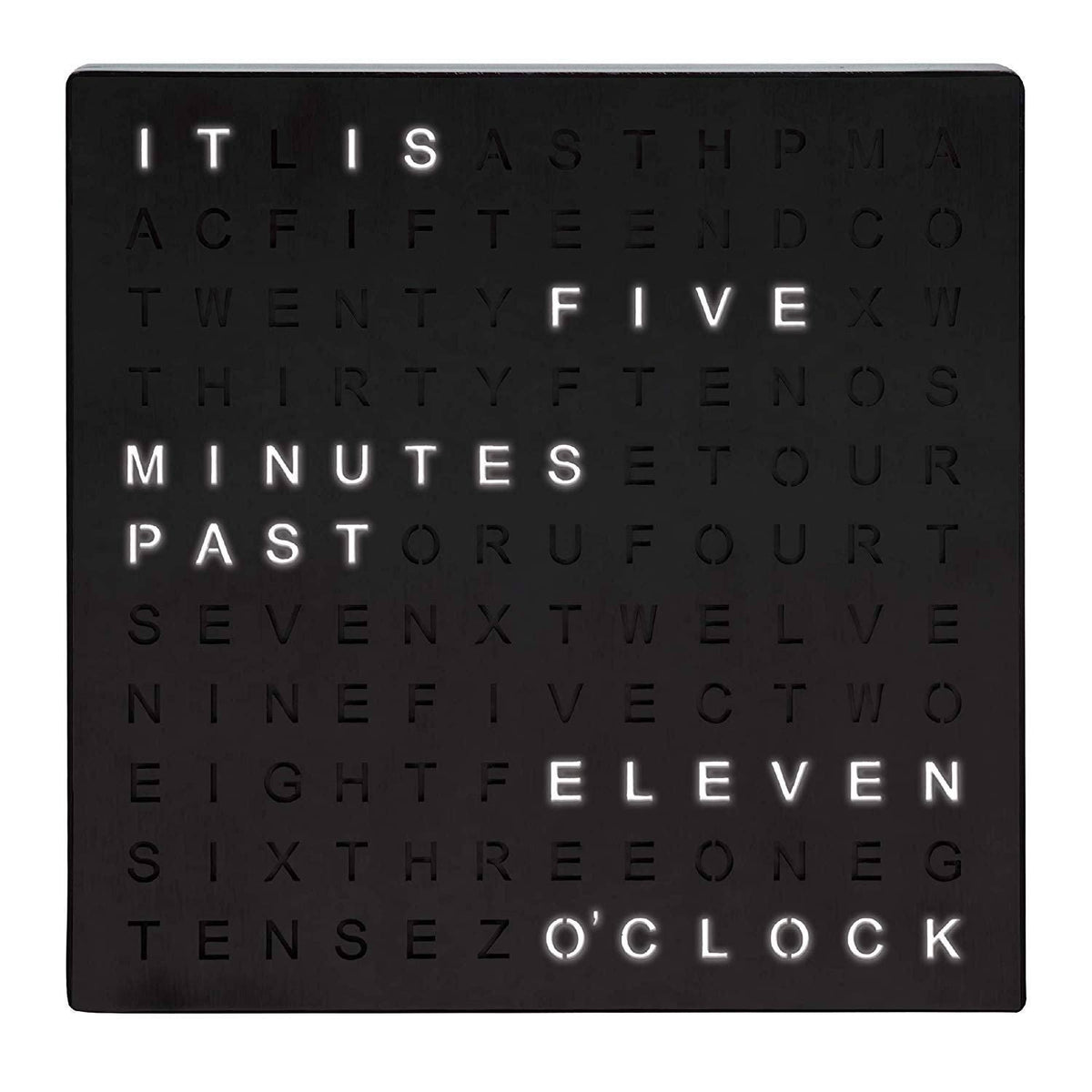 Black Table Top Clock B119