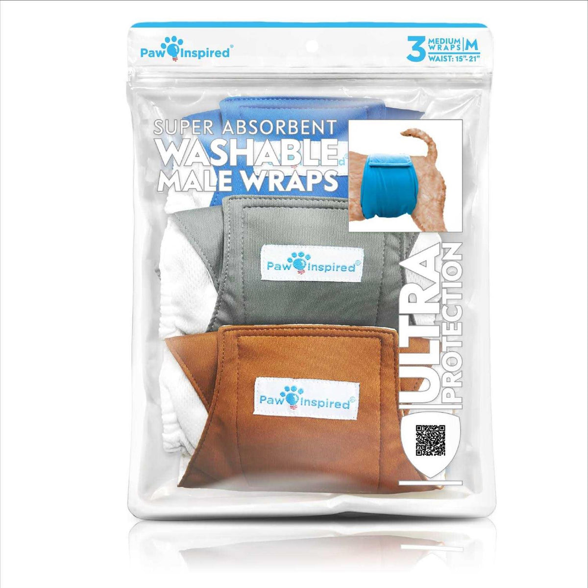 Male Dog Wraps Washable Belly Band U93250