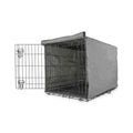 Grey Dog Crate Cover W3758