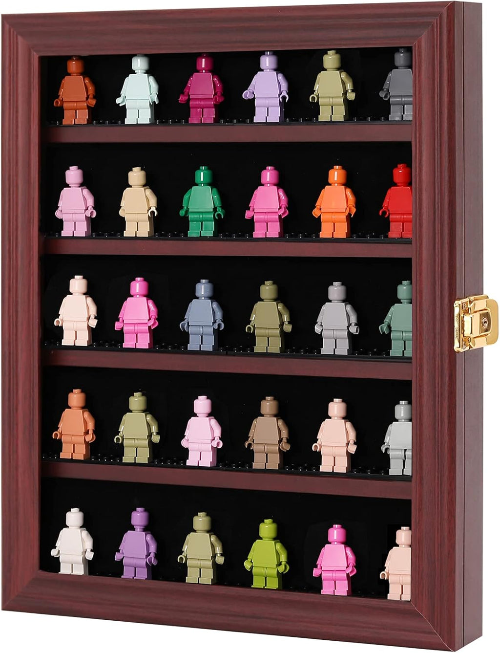 Black Wall Mount Display Case for Collectibles, Pack of 2 O2364