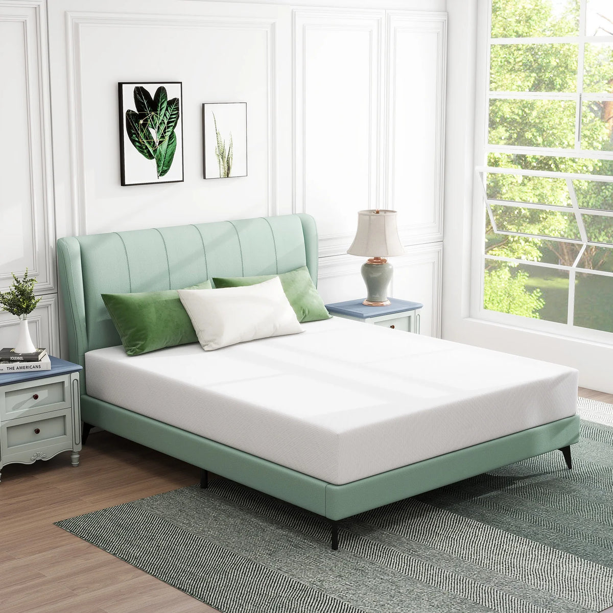 10" Cooling Gel Memory Foam Queen Mattress I4375