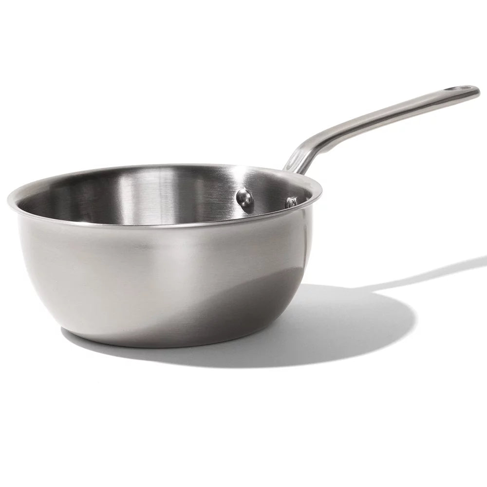 2 Quart Stainless Steel Saucier Pan C534