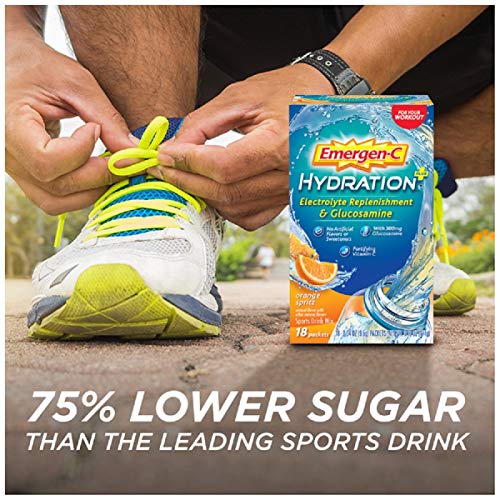 18 Count Raspberry Flavor 0.33 Ounce Electrolyte Sports Drink Mix G956