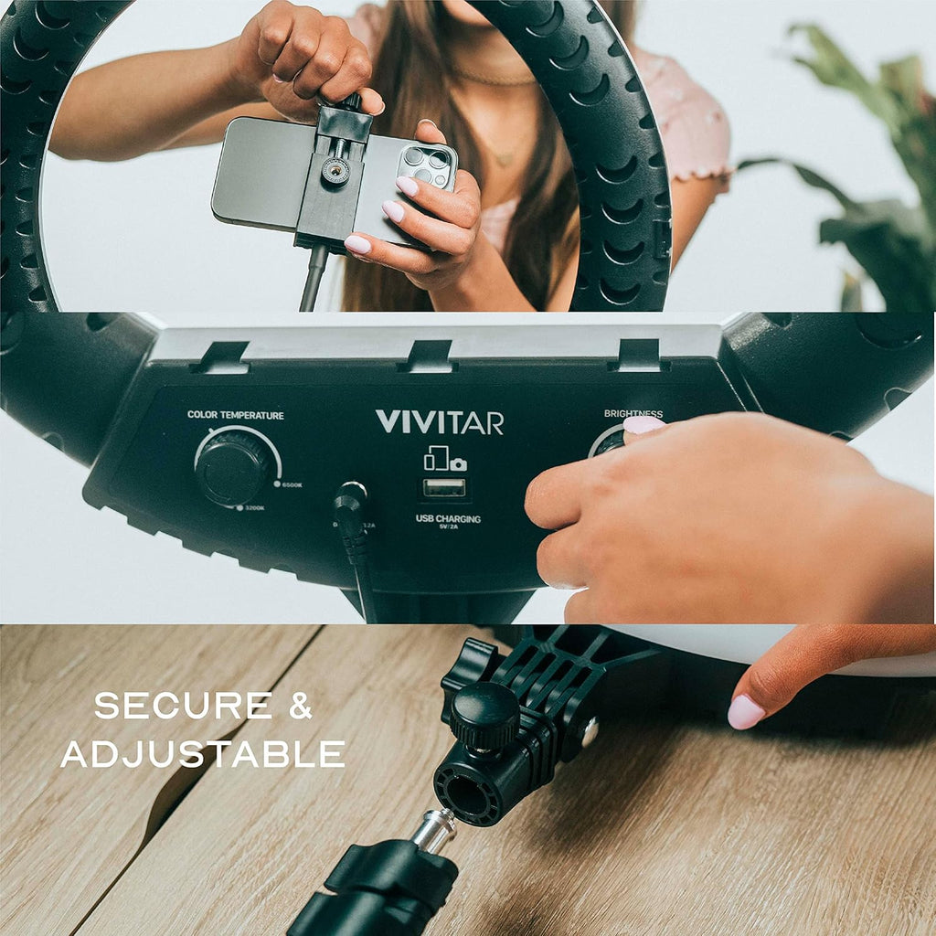 18 Inch LED Ring Light with Stand and Wireless Remote G71448
