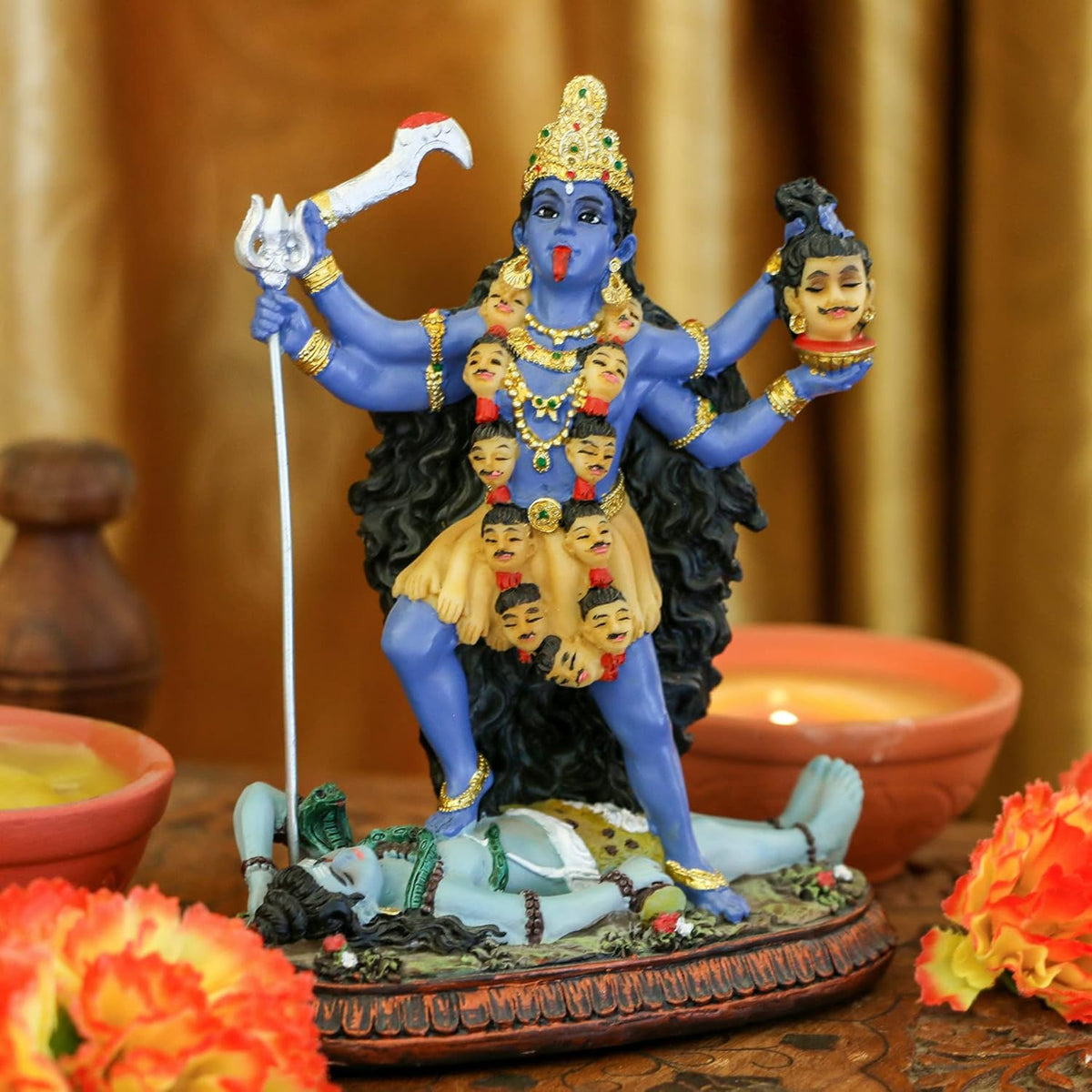 Hindu God Kali Ma Statue Y531321