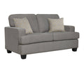 Grey Loveseat L67943