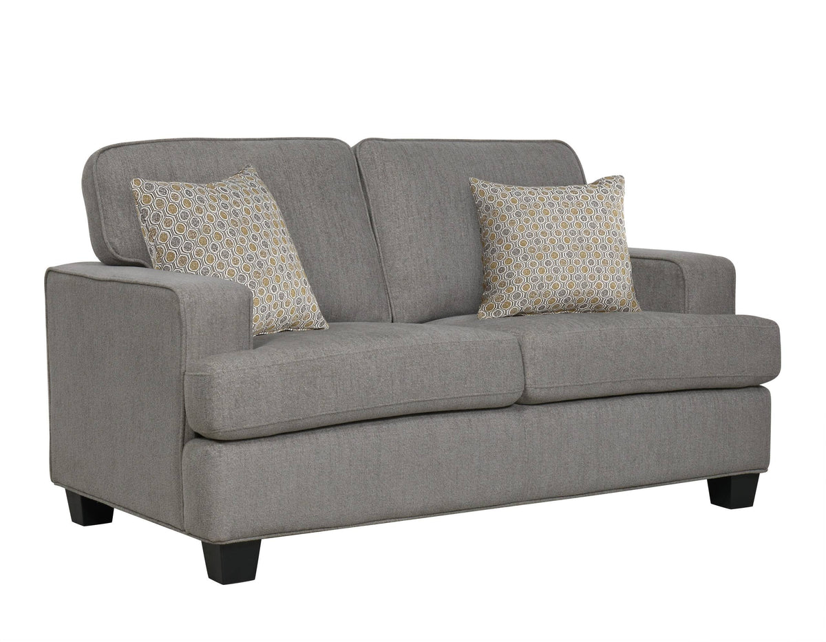 Grey Loveseat L67943