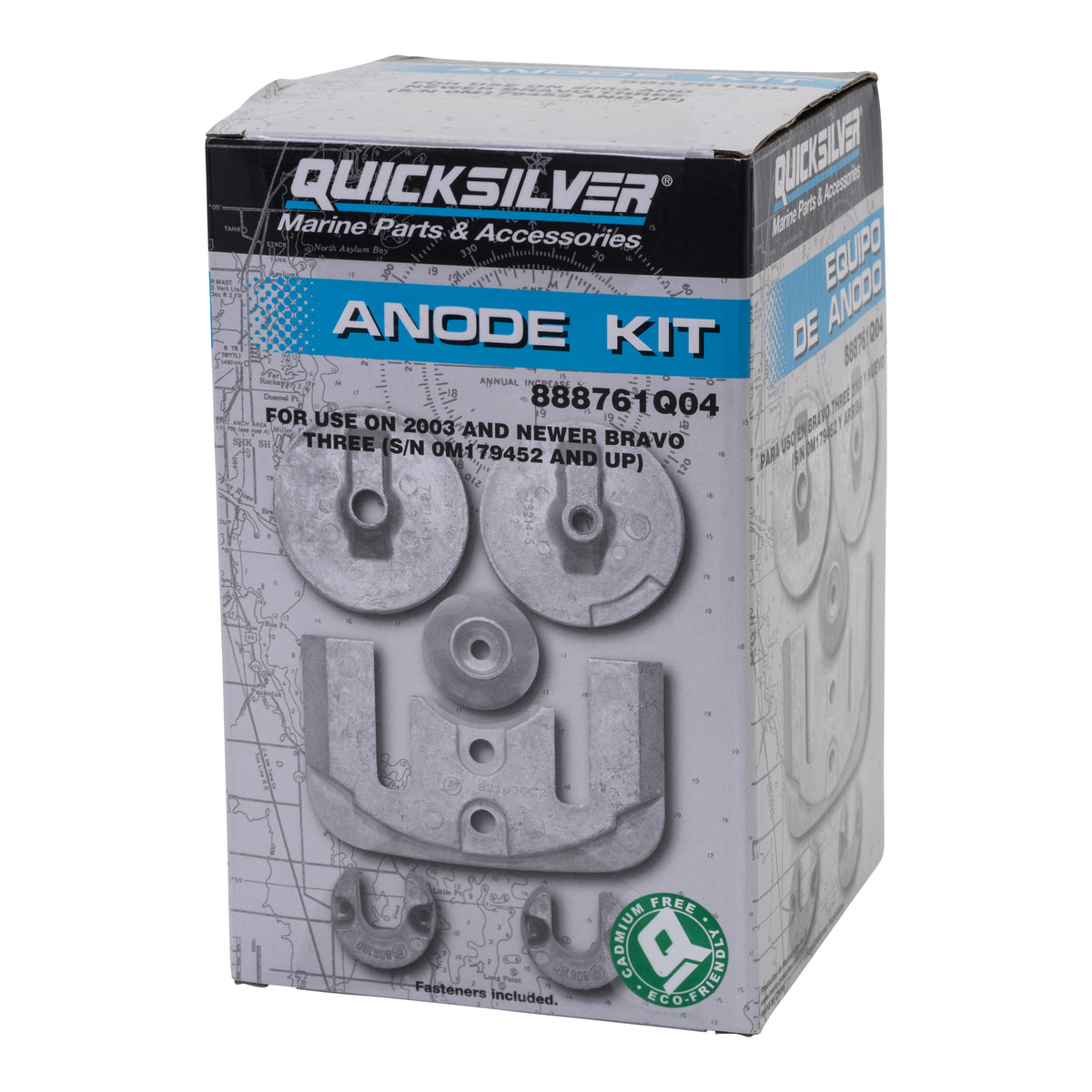 Anode Kit Bravo 3 Aluminum B63672
