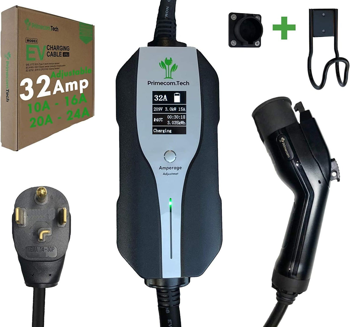 Level 2 Electric Vehicle Charger with 50Ft Cable I983