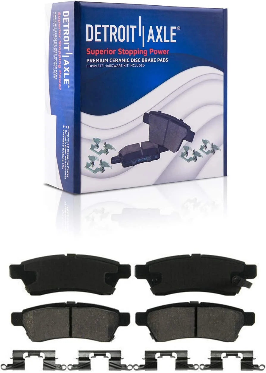 Brake Kit with Ceramic Brake Pads and Rotors P806005