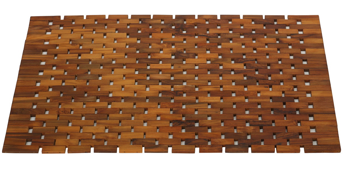 Teak Wood Shower Mat M473400