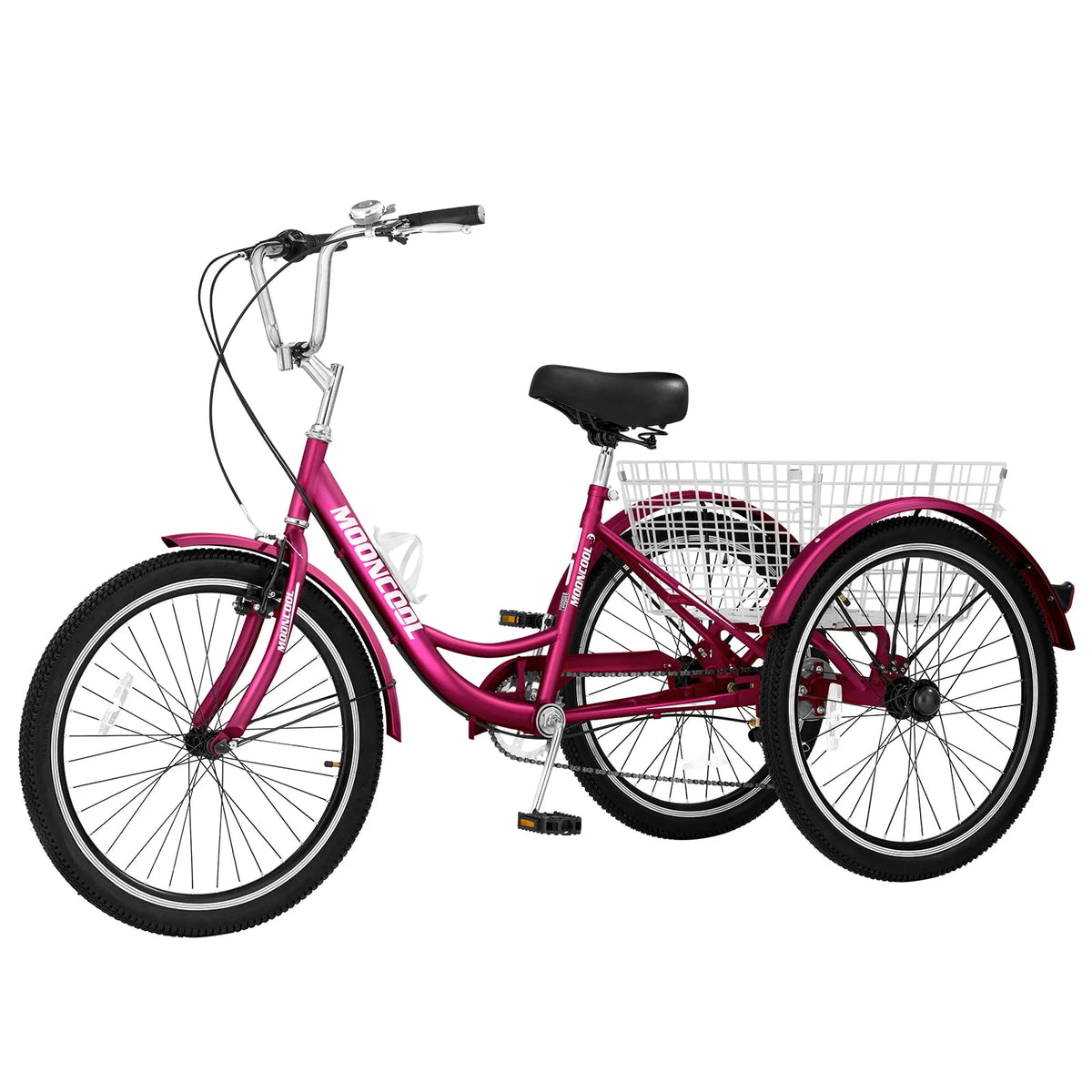 3 Wheel Folding Tricycle 7 Speed Adult Trike R626