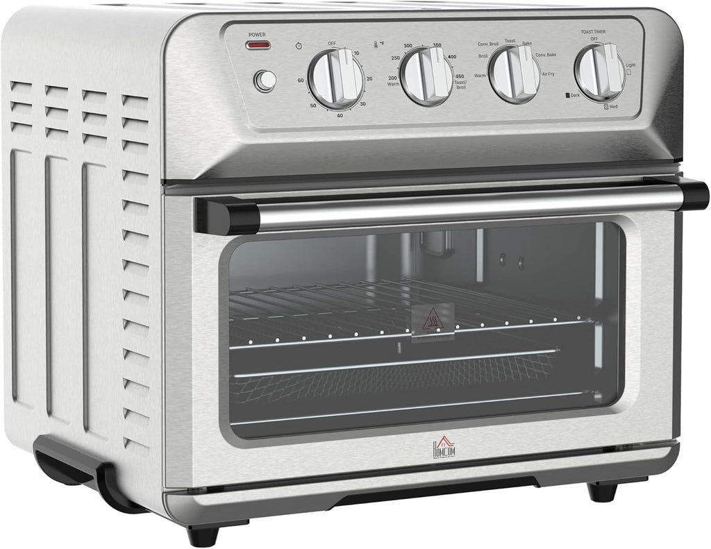 21QT 7-In-1 Convection Oven Countertop, Stainless Steel Finish B386441