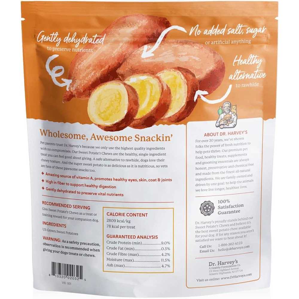 Sweet Potato Dog Treats U131