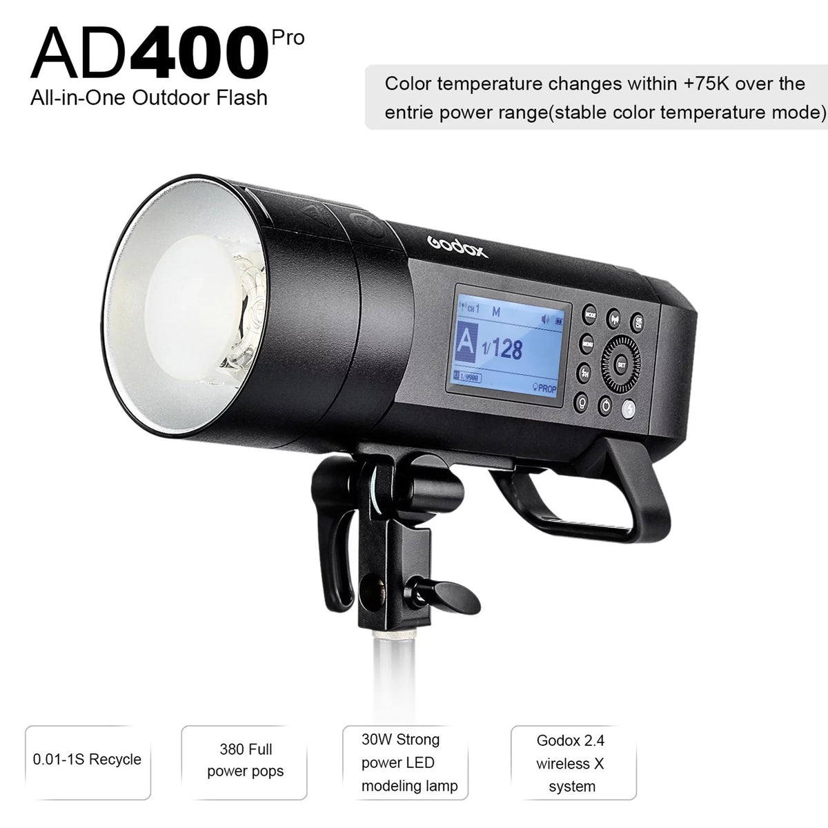 400W TTL Flash with 60cm Softbox X790
