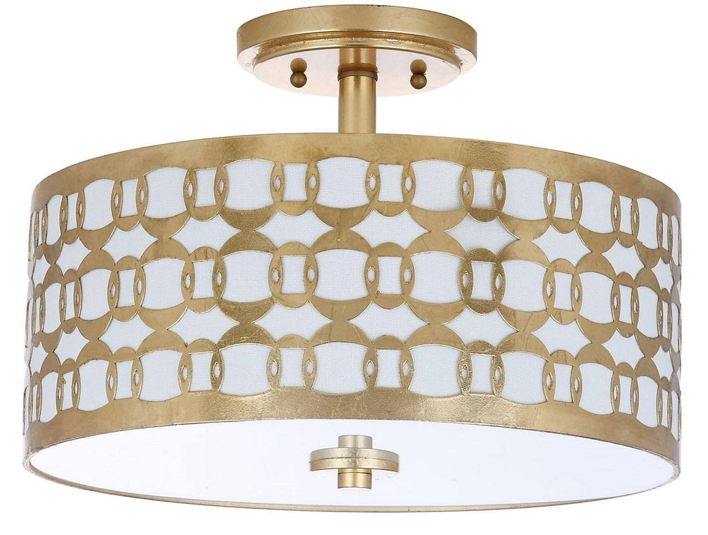Gold Flush Mount Light Z9351