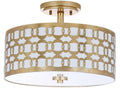Gold Flush Mount Light Z9351
