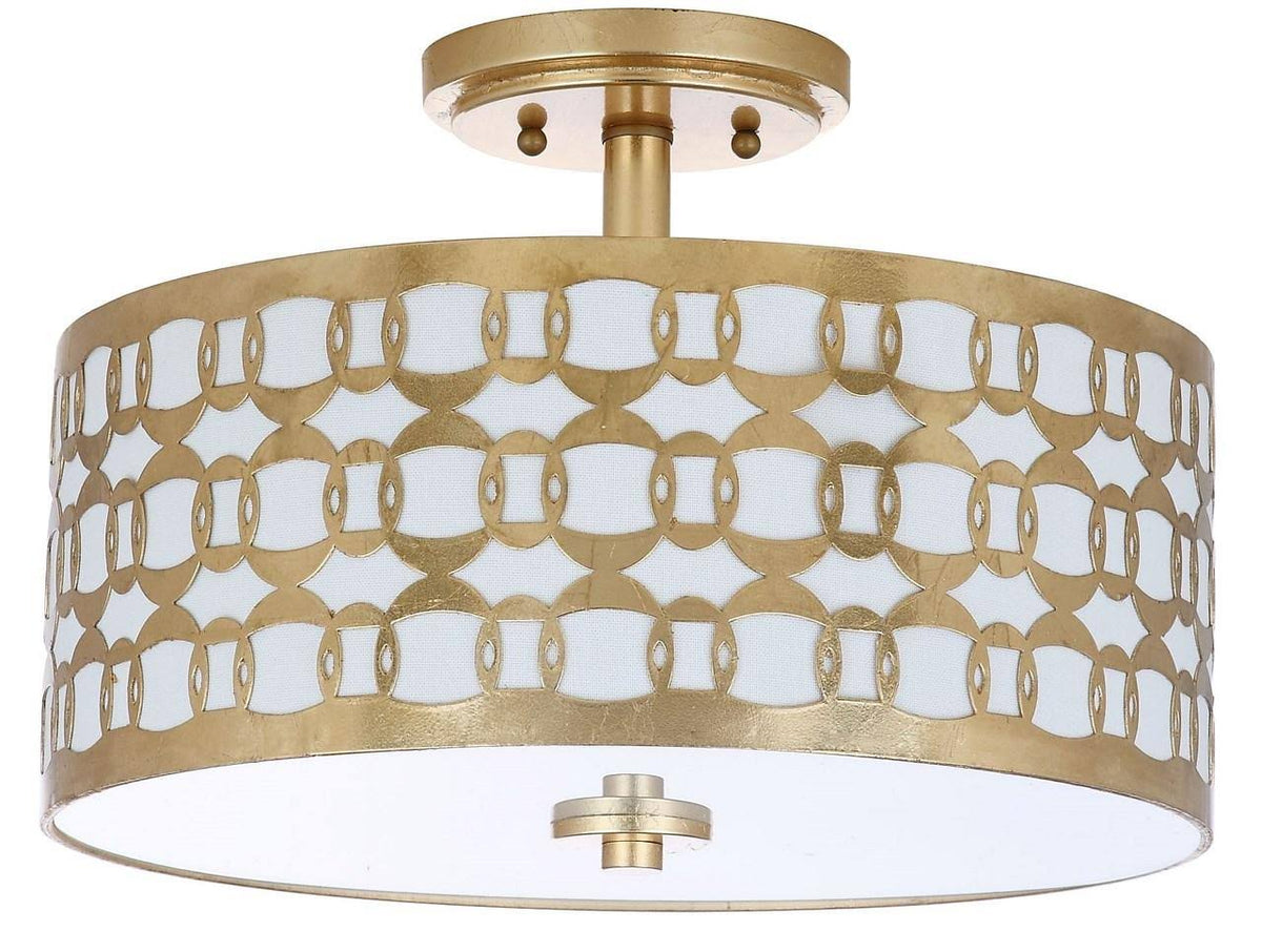 Gold Flush Mount Light Z9351