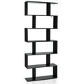 Black S-Shaped Bookshelf P60917