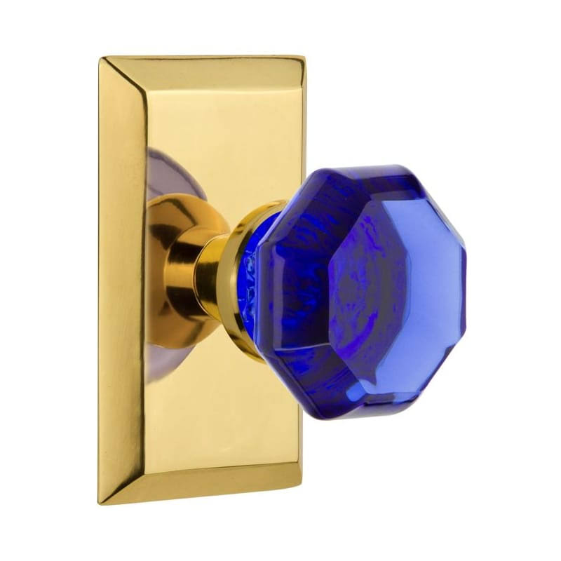 Polished Brass Cobalt Door Knob Q62543