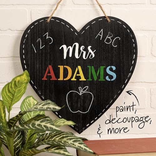 Plaid Double Sided Framed Chalkboard H9185