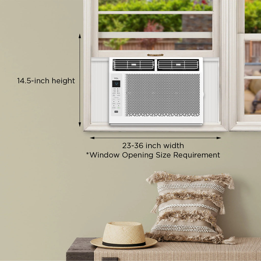 5,000 BTU White Window Air Conditioner A941