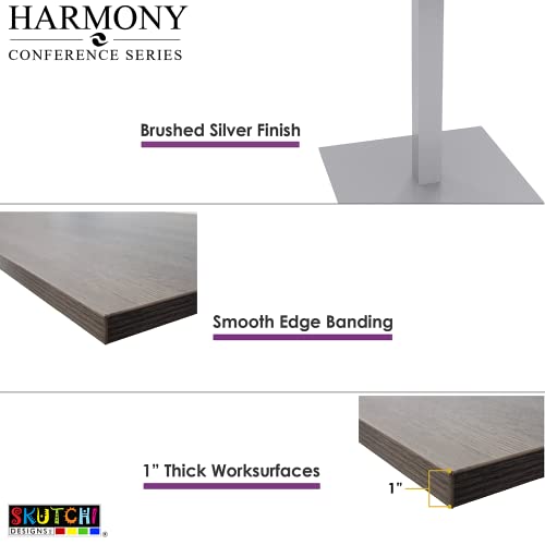 Black Oak 16' Modular Conference Table W668