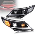 LED Projector Headlights with LED DRL & Halogen High Beam P4601