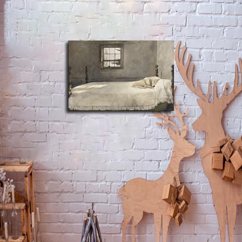 20×27inch Framed Canvas Painting Poster D718590