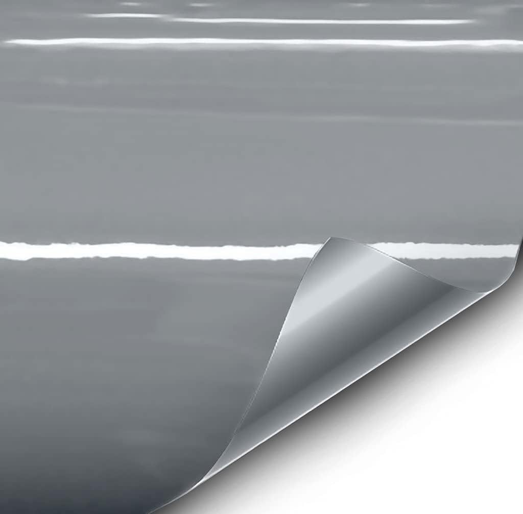 Gloss Elephant Grey Vinyl Car Wrap Film (10ft x 5ft) Pack of 2 K275416
