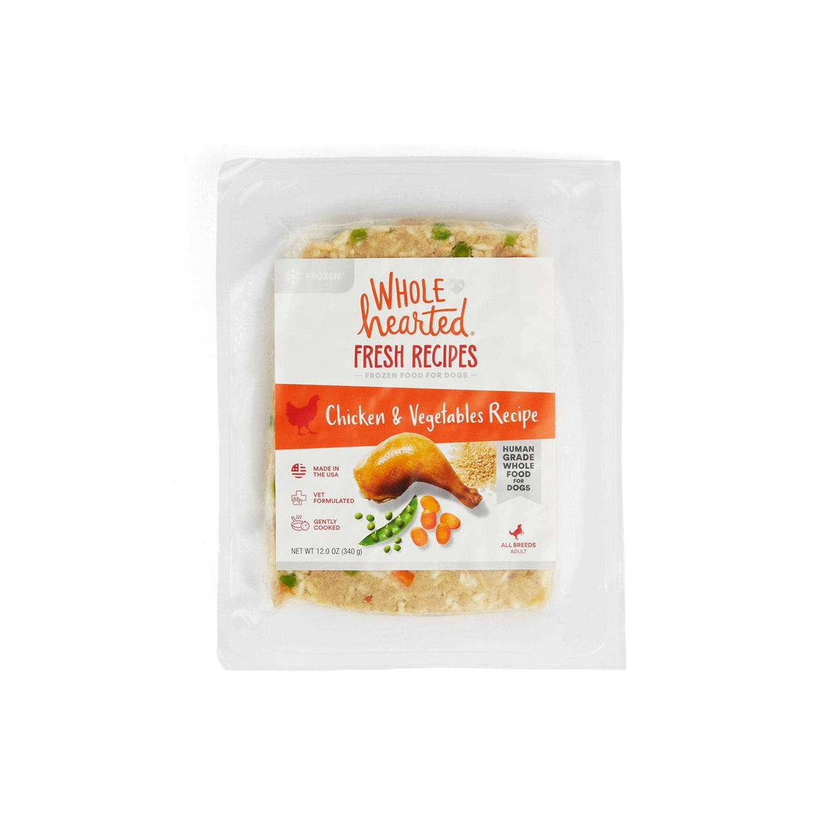 Frozen Chicken Recipe Dog Food V3698
